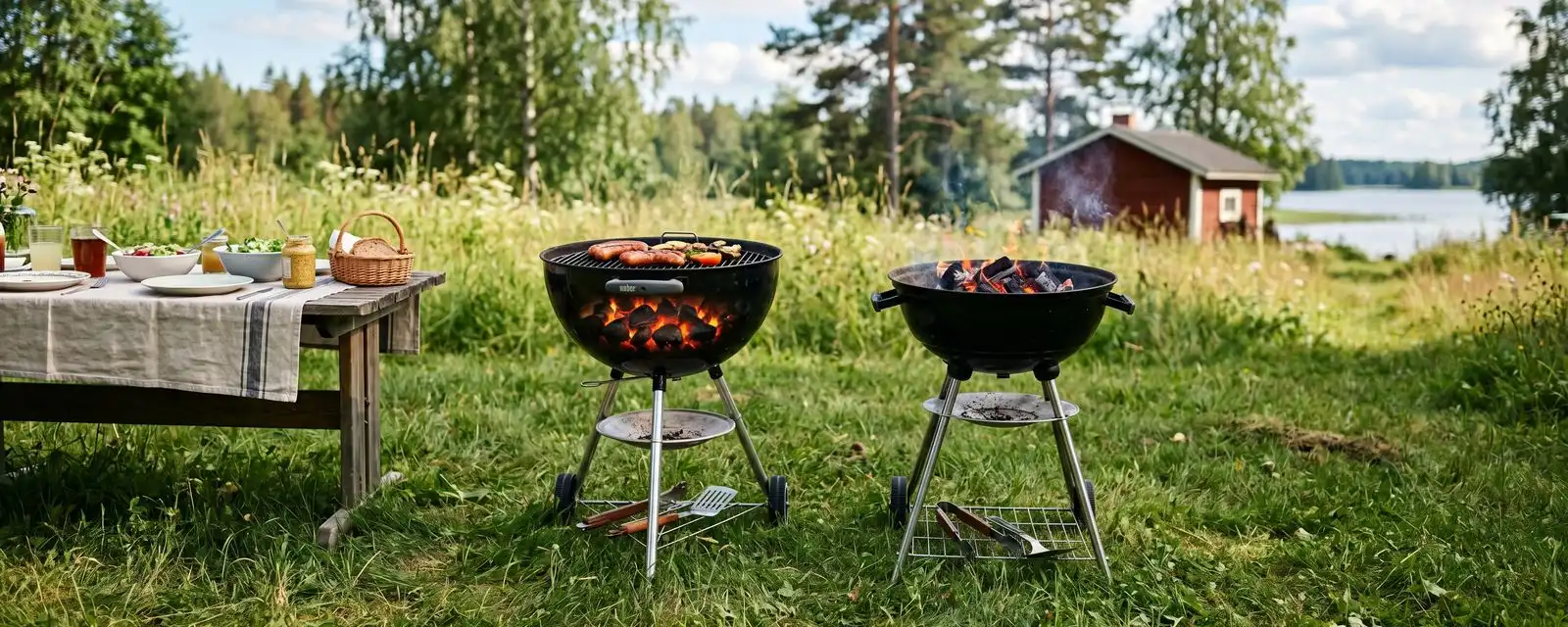 Hiiligrillit ja pallogrillit