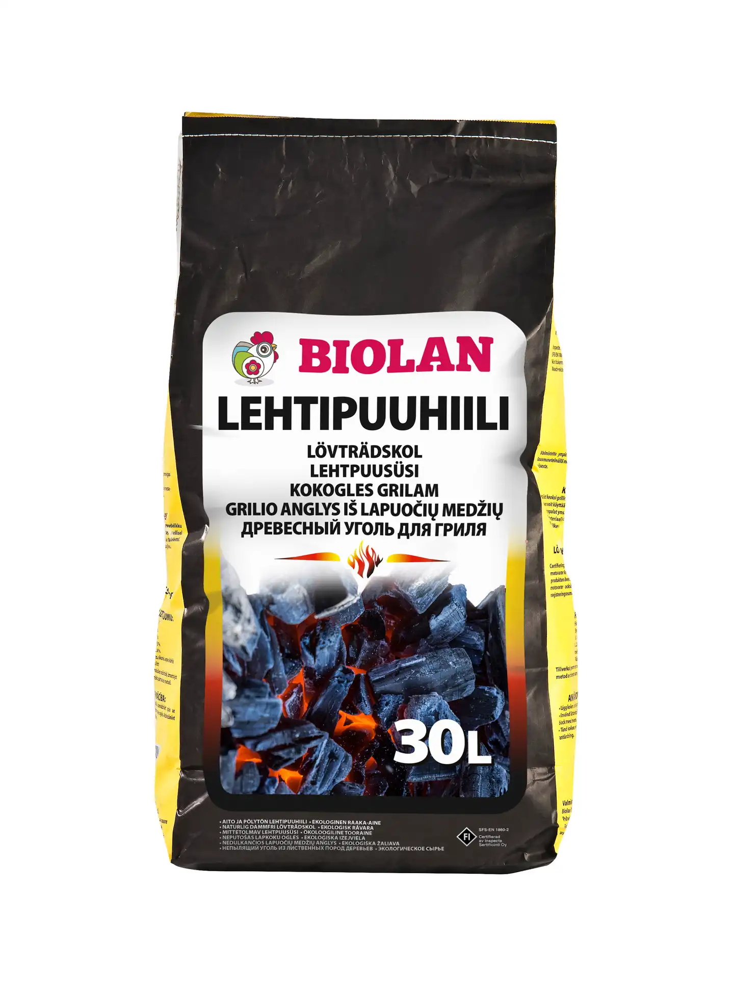 Grillihiili Biolan Grillisti 30l