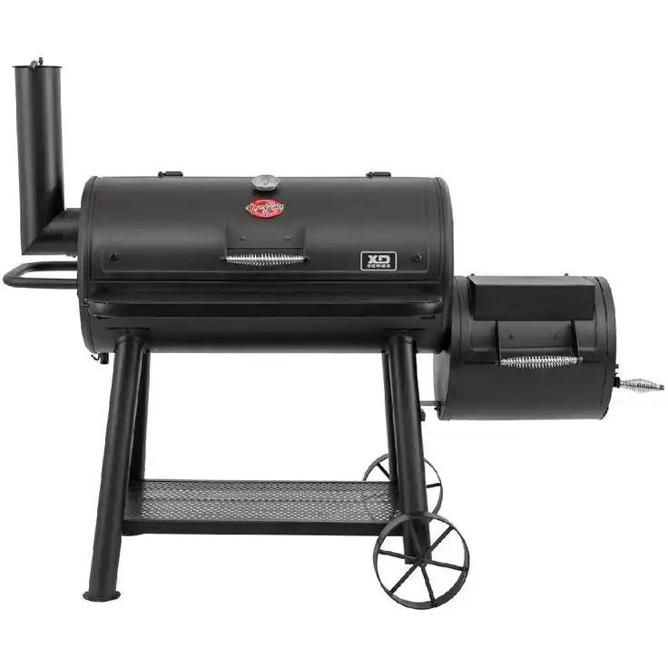 Hiiligrilli/savustingrilli Char-Griller Grand Champ Offset Smoker