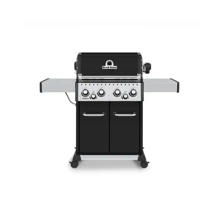 Kaasugrilli Broil King Baron 490 4 poltinta, sivukeitin