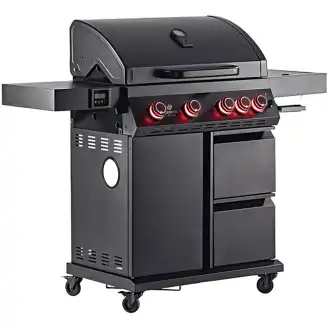 Kaasugrilli Landmann Rexon Cool Black MaxX 4.1 Sapphire black