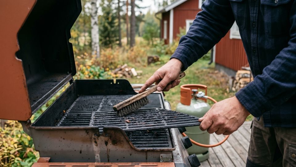 Kaasugrillin puhdistus ja huolto
